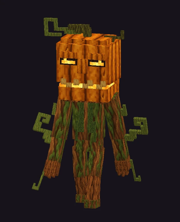 Le PumpKing, le boss citrouille de Neoween